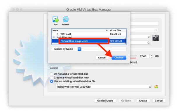 Como abrir um arquivo VMDK no VirtualBox 