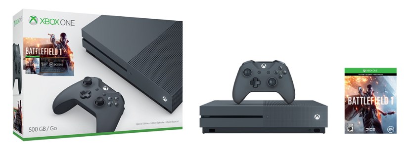 Edición especial gris tormenta de Xbox One S 