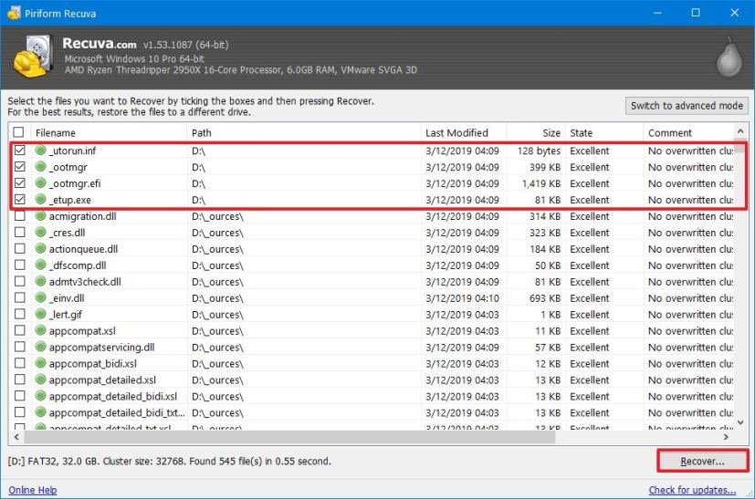Recuperar archivos borrados en Windows 10