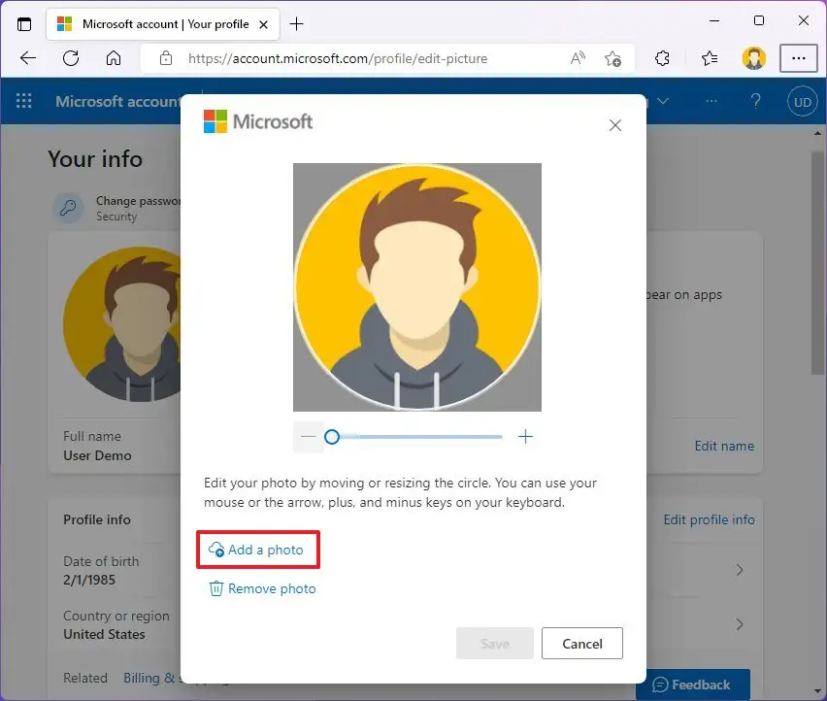 Windows 11 cambia la imagen de perfil de tu cuenta de Microsoft