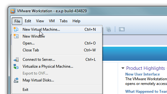 VMware Workstation 8: crear una nueva máquina virtual (Windows 8)
