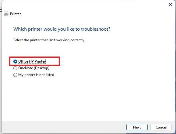 Solucionar problemas de la impresora compartida