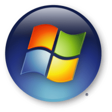 Logotipo del orbe de Windows Vista