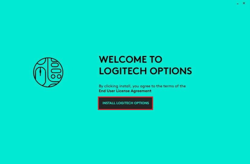 Instalar las opciones de Logitech
