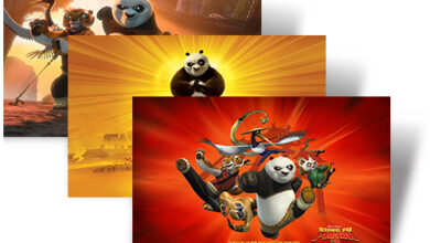 Photo of Diversión en el escritorio: Tema de Kung Fu Panda 2 para Windows 7