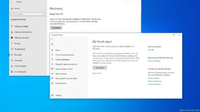 Photo of ¿Cuál es la diferencia entre «Inicio nuevo» y «Restablecer esta PC» en Windows 10?